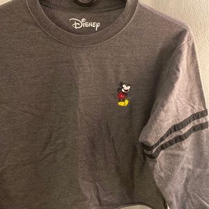 Disney Mickey long sleeve crop top